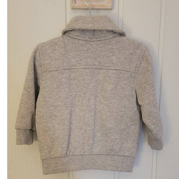 NEW! Shawl Collar Cardigan for Baby by Crazy 8 - Sz 6-12M - Grey - NWT - Picture 2 of 4